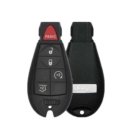 NEW: 2008-2013 Jeep Grand Cherokee / 5-Button Keyless Go Fobik / PN: 05026453AL / IYZ-C01C (OEM